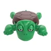 Green and brown Turtle Coaster Cup Pad and Mug Holder with a decorative shell design and a funny, sleepy facial expression, used as a non-slip desk accessory or decorative hot pad