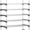 7-Layer Stainless Steel Shoe Rack product shot displaying key design features and visual details for e-commerce cataloging.