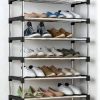 7-Layer Stainless Steel Shoe Rack