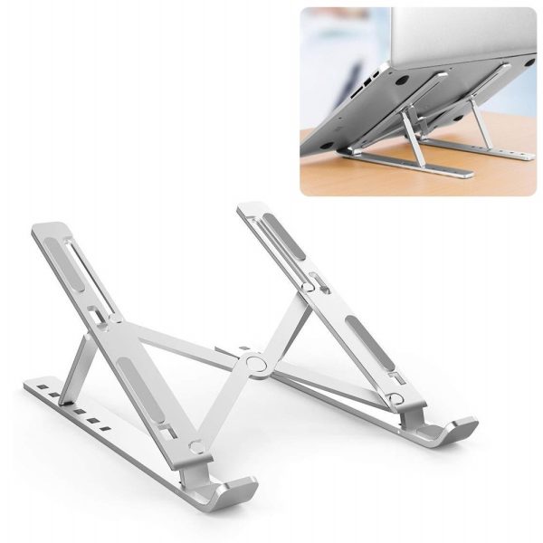 Durable Metal Laptop Stand product shot displaying key design features and visual details for e-commerce cataloging.