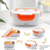 Electric Lunch Box Portable Food Heater and Warmer for Home and Office Use product shot displaying key design features and visual details for e-commerce cataloging.