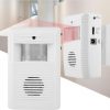 Motion Sensor Doorbell with Wireless Outdoor-Rated Chime, Business Visitor Alert & Driveway Alarm
