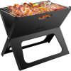 Portable BBQ Grill with Folding X-Type Frame (44cm x 27.5cm) product shot displaying key design features and visual details for e-commerce cataloging.
