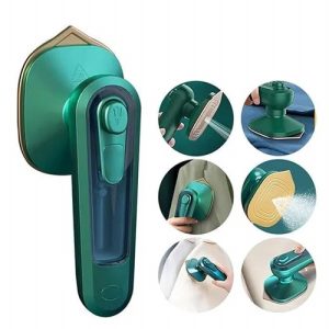 Portable Mini Ironing Machine: Compact Electric Handheld Travel Iron product shot displaying key design features and visual details for e-commerce cataloging.