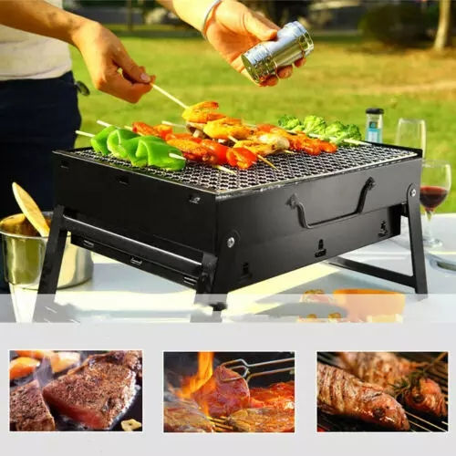 Portable Outdoor BBQ Grill Machine product shot displaying key design features and visual details for e-commerce cataloging.