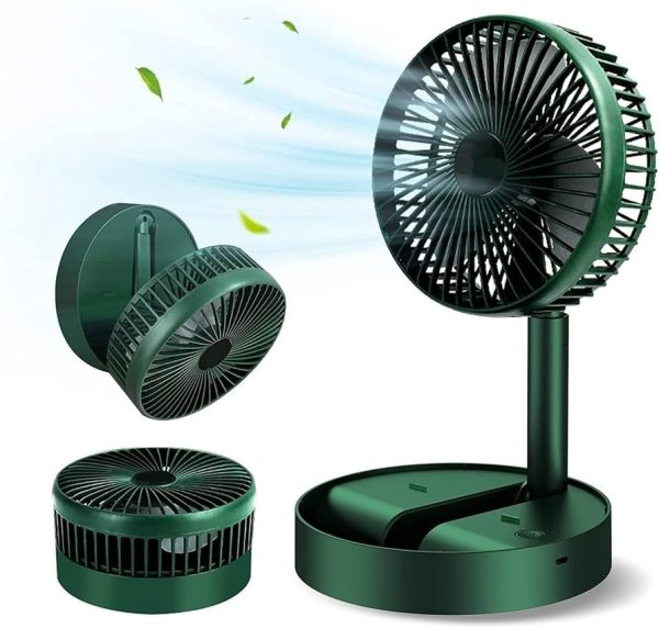 Portable Rechargeable Telescopic Folding Fan FS-21 product shot displaying key design features and visual details for e-commerce cataloging.