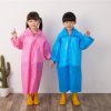 Kids Waterproof Raincoat - Reusable Thickened Transparent EVA Rainwear Suit (53 x 82cm) product shot displaying key design features and visual details for e-commerce cataloging.