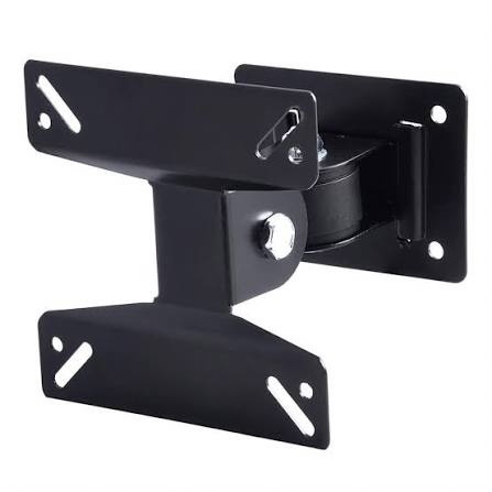 TV & Monitor Wall Mount Bracket for 14-24 inch LCD & LED product shot displaying key design features and visual details for e-commerce cataloging.